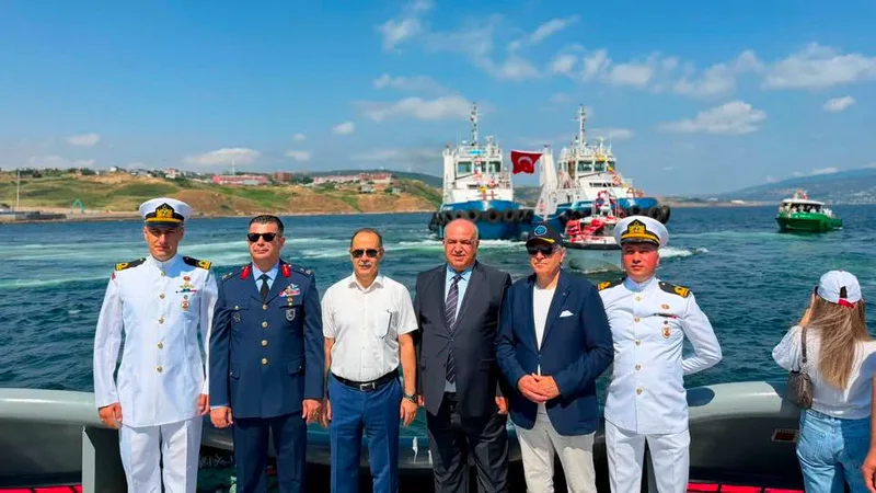 Bandırma'da 1 Temmuz Denizcilik ve Kabotaj Bayramı'nın 100. yıl dönümü,
