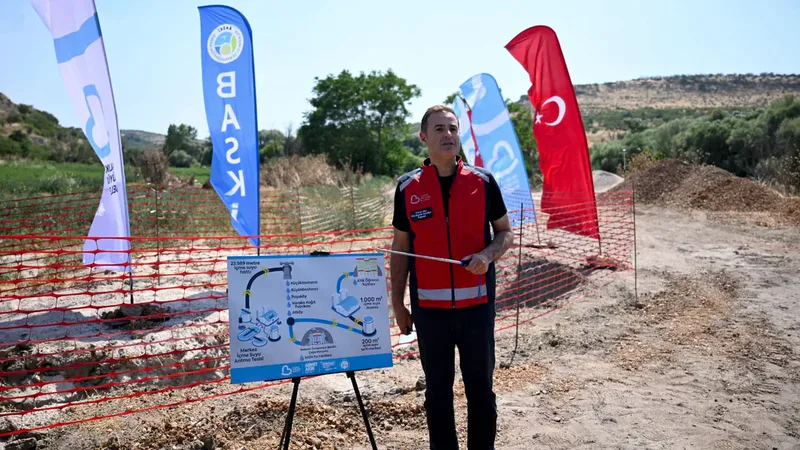 Balıkesir Büyükşehir Belediye Başkanı Ahmet Akın'ın talimatıyla BASKİ, Çağış Kampüsü'ne