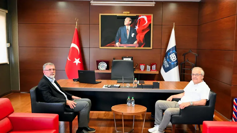 Kepsut Belediye Başkanı İsmail Cankul, Balıkesir Sanayi Odası Başkanı Nazmi