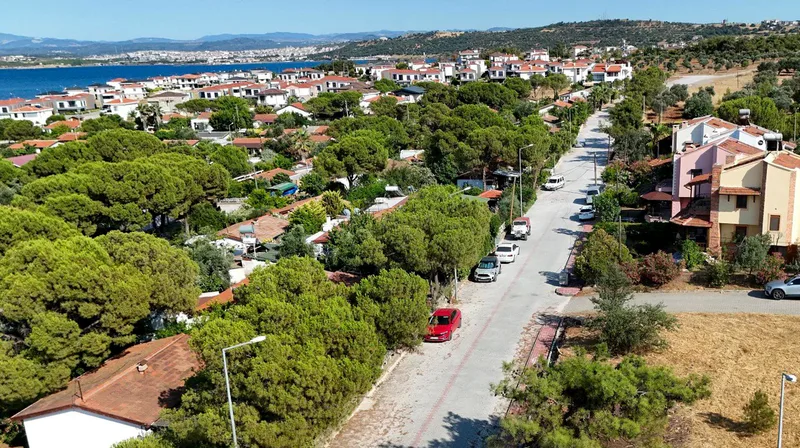 Ayvalık Belediyesi, Cunda Alibey Adası'nda Arka Deniz ile Çataltepe arasındaki