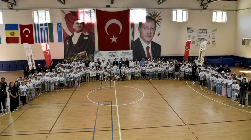 Dursunbey Belediyesi'nin geleneksel hale gelen Yaz Spor Okulları, 2026 yılında