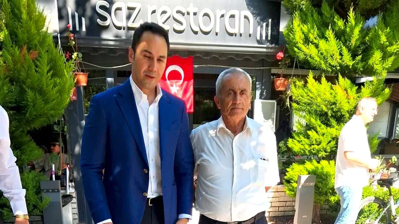 DYP Genel Başkanı Cenk Küpeli, Balıkesir'in Dursunbey ilçesinde gerçekleştirilen istişare