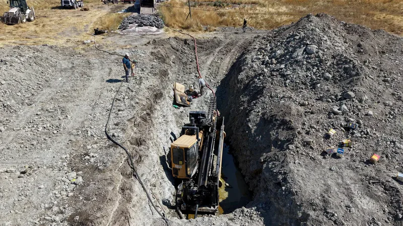 DSİ 25. Bölge Müdürlüğü tarafından Balıkesir'in Karesi ilçesinde yürütülen Karakol