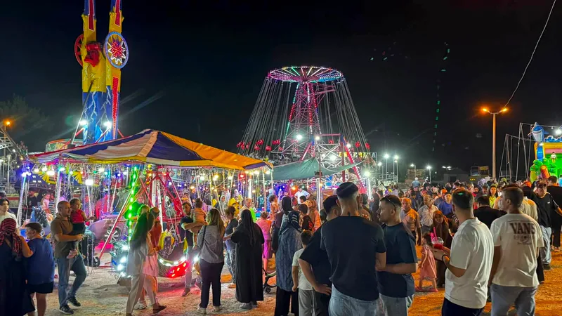 Balıkesir'in Kepsut ilçesinde geleneksel olarak düzenlenen Vefalı Yurt Kepsut Panayırı,
