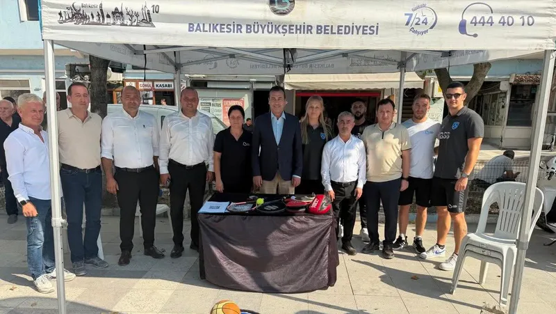 Balıkesir Büyükşehir Belediyesi ve Manyas Belediyesi iş birliğiyle düzenlenen 'Mahallede