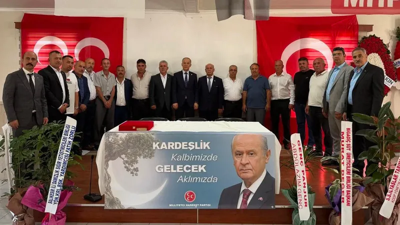 Milliyetçi Hareket Partisi Bigadiç İlçe Teşkilatı'nın 15. Olağan İlçe Kongresi'nde