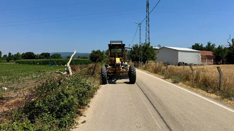 Susurluk Belediyesi Fen İşleri Müdürlüğü ekipleri, Duman, Günaydın, Yahyaköy ve