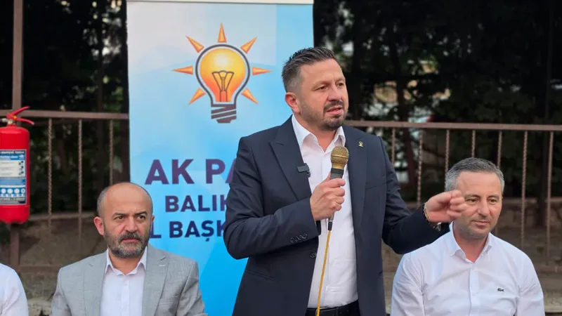 AK Parti Balıkesir İl Başkanı Mehmet Aydemir, partinin 25. kuruluş