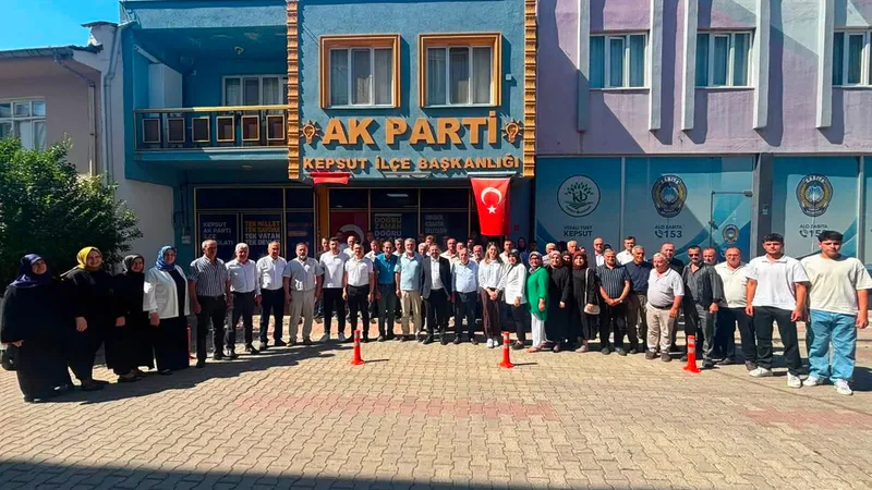 AK Parti Balıkesir İl Başkanı Mehmet Aydemir, Kepsut ve Balya