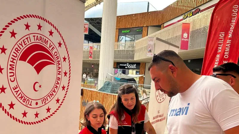 Balıkesir İl Tarım ve Orman Müdürlüğü, kent merkezindeki bir alışveriş