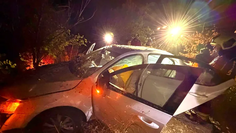 Ayvalık ilçesi Kazım Karabekir Mahallesi'ndeki İzmir Yolu üzerinde gece saatlerinde