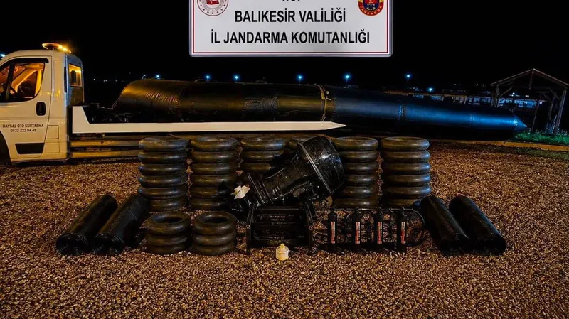 Balıkesir İl Jandarma Komutanlığı ekiplerinin 10-16 Ağustos tarihleri arasında yürüttüğü