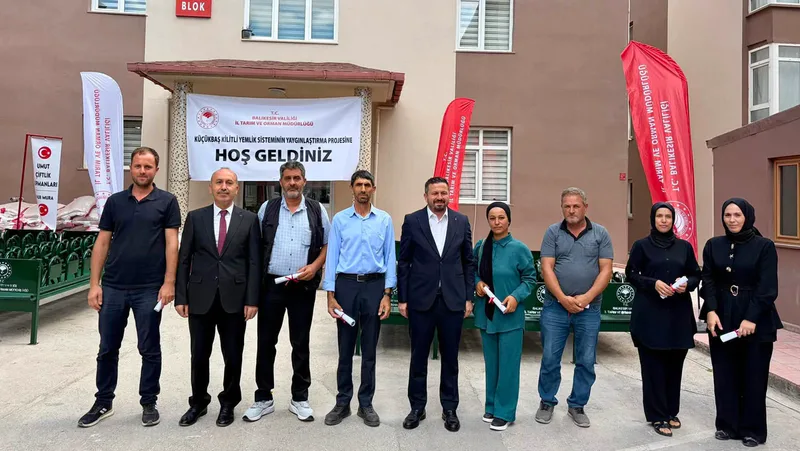 Balıkesir İl Tarım ve Orman Müdürlüğü, 85 üreticiye yüzde 70