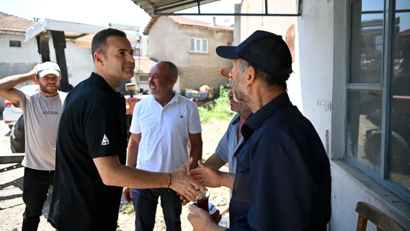 Balıkesir Büyükşehir Belediye Başkanı Ahmet Akın, sosyal belediyecilik vizyonu kapsamında