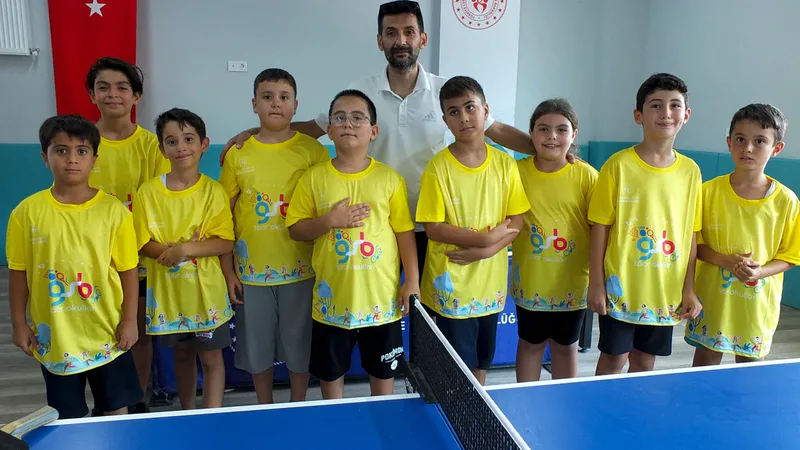 Burhaniye'de Yaz Spor Okulları'na 1.530 öğrenci katılırken lisanslı sporcu sayısı