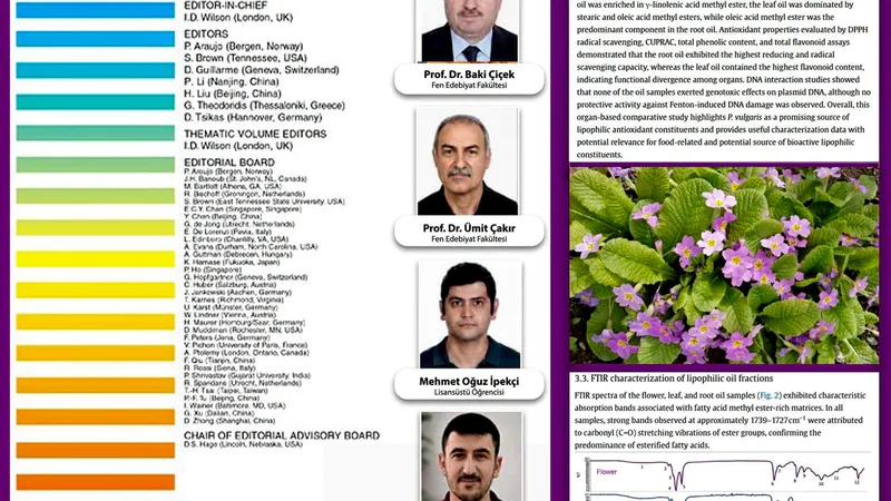 Balıkesir Üniversitesi akademisyenlerinin yürüttüğü uluslararası çalışma, çuha çiçeğinin kök, yaprak