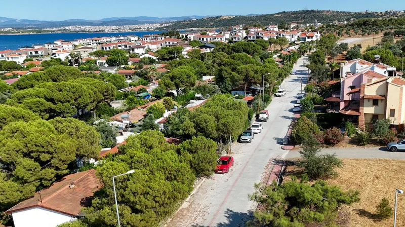 Ayvalık Belediyesi, Cunda Alibey Adası'nda Arka Deniz ile Çataltepe arasındaki