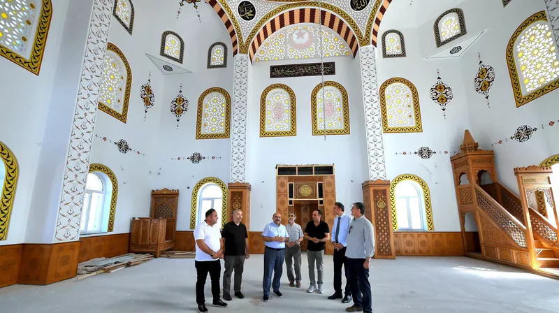Balıkesir Valisi İsmail Ustaoğlu, Edremit ilçesi İbrahimce Mahallesi'nde yapımı süren