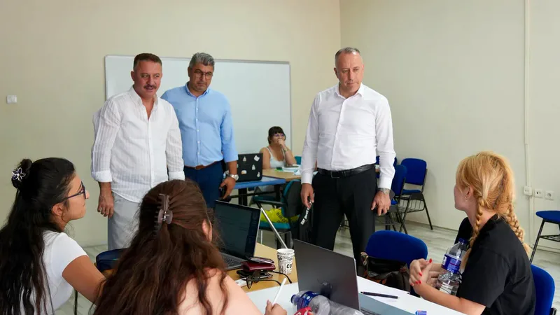 Balıkesir Gençlik ve Spor İl Müdürü Adem Özalp, Savaştepe ilçesinde