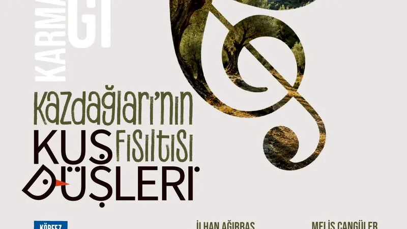Körfez Tatbikililer Sanat Grubu'nun hazırladığı 'Kaz Dağları'nın Fısıltısı Kuş Düşleri'