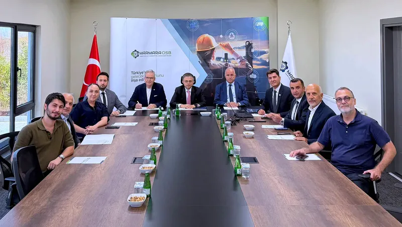 Bandırma'da düzenlenen Marmara OSB toplantısında altyapı yatırımları, sürdürülebilir üretim hedefleri