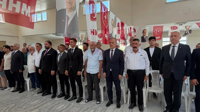 MHP Marmara İlçe 15. Olağan Kongresi'nde Özkan Öztürk yeni ilçe