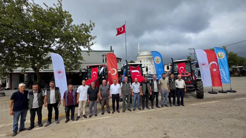 Bandırma'nın Dedeoba kırsal mahallesinde, ORKÖY kapsamında sağlanan destekle alınan 3
