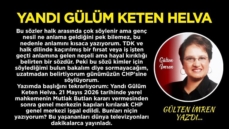 Bu sözler halk arasında çok söylenir ama genç nesil ne