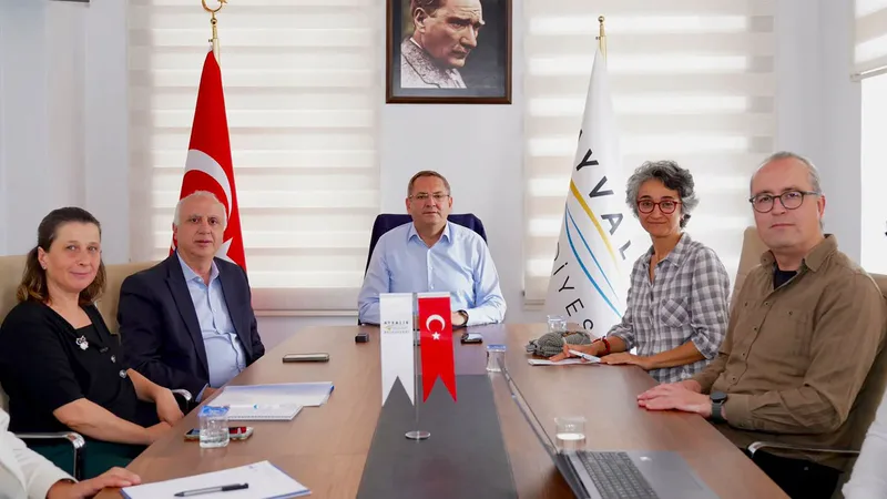 Ayvalık'ın UNESCO Dünya Mirası Listesi'ne aday gösterilen Endüstriyel Peyzajı için