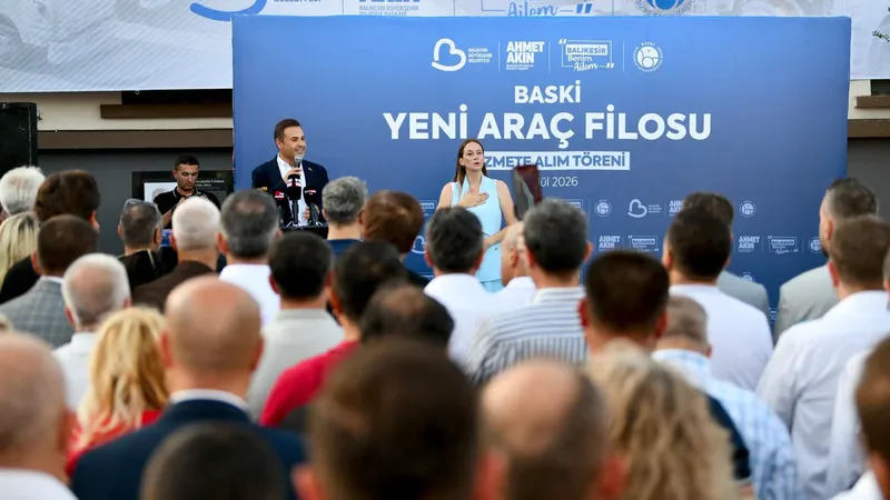 Balıkesir Büyükşehir Belediyesi, BASKİ'nin araç filosunu Dünya Bankası iş birliğiyle