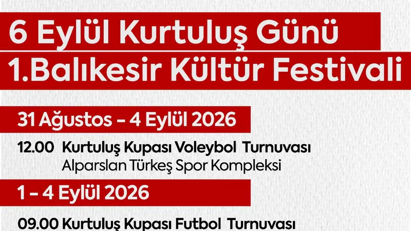 Balıkesir'in düşman işgalinden kurtuluşunun 104. yılı, ilk kez düzenlenen 1.