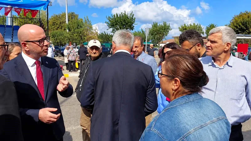 Bandırma'nın düşman işgalinden kurtuluşunun 104. yıl dönümünde düzenlenen törende CHP
