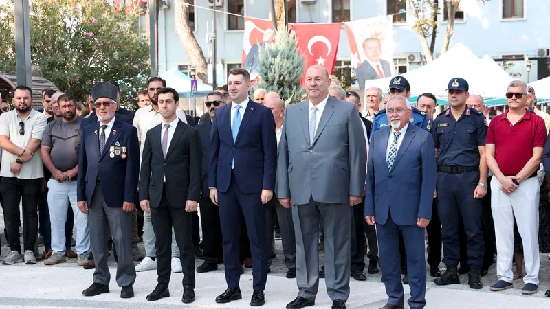 Balıkesir'in Bigadiç ilçesi, düşman işgalinden kurtuluşunun 104. yıl dönümünü resmi