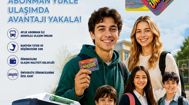 Balıkesir Büyükşehir Belediyesi'ne bağlı BTT, öğrencilere özel 3 farklı abonman