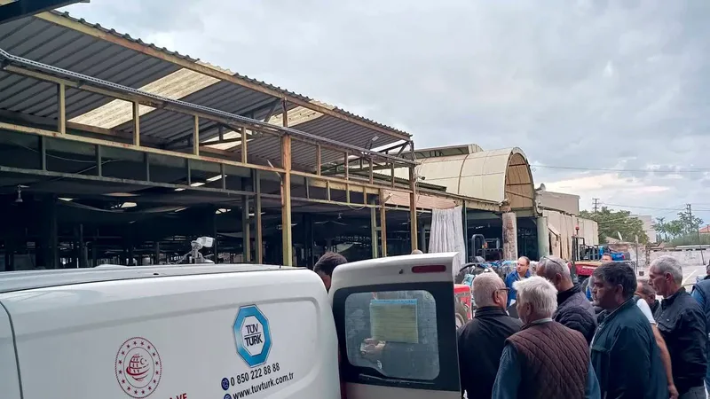 Burhaniye Ziraat Odası ve TÜVTÜRK iş birliğiyle düzenlenen traktör ve