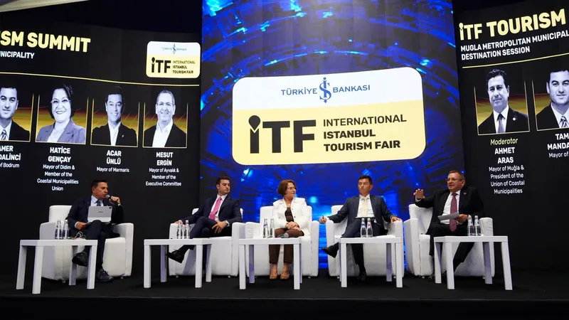 Ayvalık Belediye Başkanı Mesut Ergin, Uluslararası İstanbul Turizm Fuarı ITF