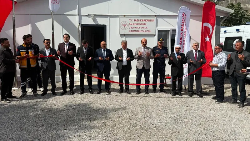 Balıkesir'in İvrindi ilçesinde Korucu Mahallesi'ne inşa edilen 2 Nolu Acil