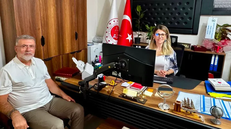 Kepsut Belediye Başkanı İsmail Cankul, İLBANK Bursa Bölge Müdürlüğü'nde yatırım