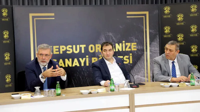 Kepsut Organize Sanayi Bölgesi Müteşebbis Heyeti, bölgenin geleceğini şekillendirecek ilk