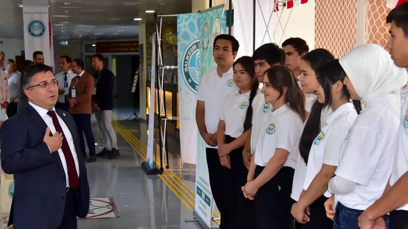 Özbekistan Rönesans Eğitim Üniversitesi öğrencileri, Balıkesir Üniversitesi Burhaniye Uygulamalı Bilimler
