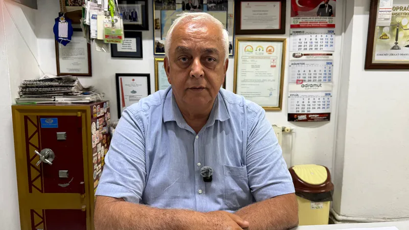 Edremit Ziraat Odası Başkanı Ali Yılmaz Diker, internet üzerinden satılan