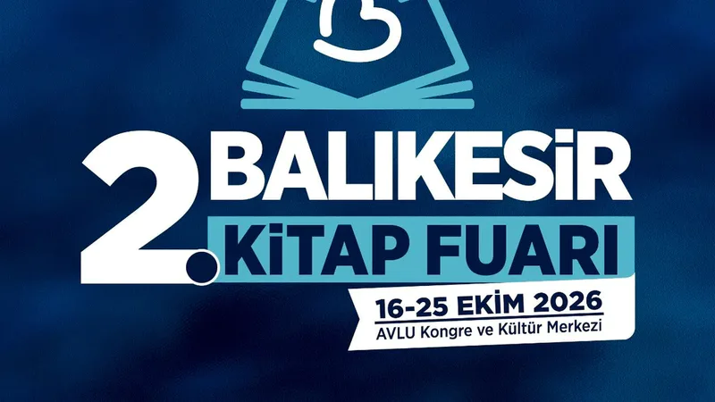 Balıkesir Büyükşehir Belediyesi’nin düzenlediği 2. Balıkesir Kitap Fuarı, 16-25 Ekim’de