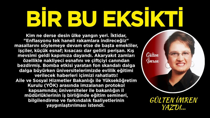 Kim ne derse desin ülke yangın yeri. İktidar, “Enflasyonu tek