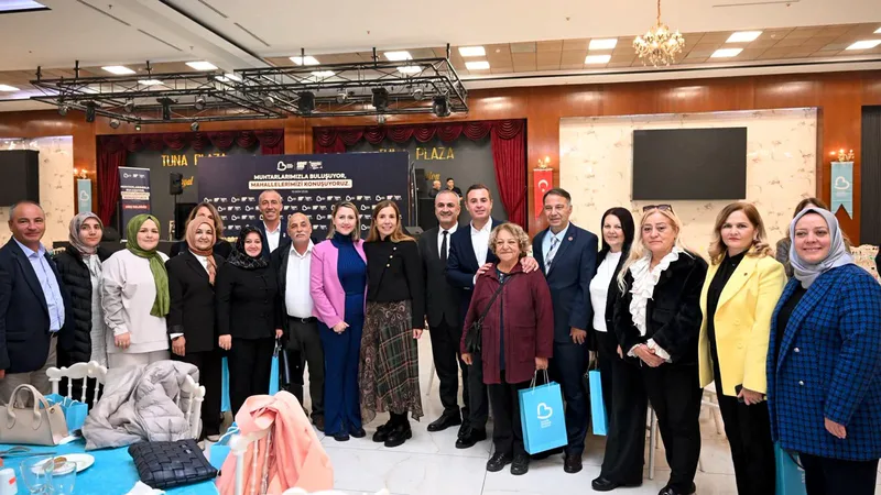 Balıkesir Büyükşehir Belediye Başkanı Ahmet Akın, 19 Ekim Muhtarlar Günü'nde