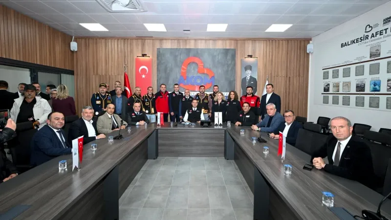 Balıkesir Afet Koordinasyon Merkezi, olası felaketlere karşı 7/24 koordinasyon sağlamak