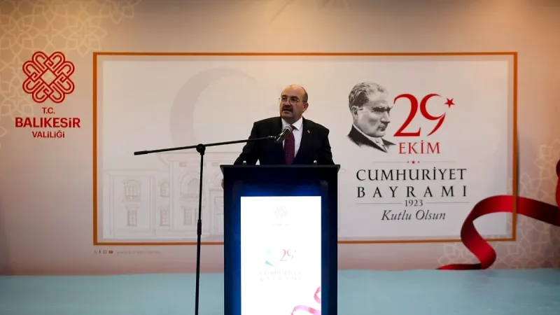 Balıkesir Cumhuriyet Resepsiyonu, 29 Ekim'in 103. yılında Avlu Kongre Merkezi'nde