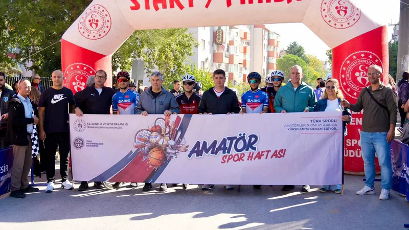 Balıkesir Gençlik ve Spor İl Müdürlüğü organizasyonunda Amatör Spor Haftası