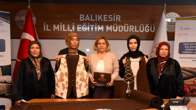 Balıkesir geleneksel el sanatları, SOGEP destekli projeyle dört üretim atölyesinde
