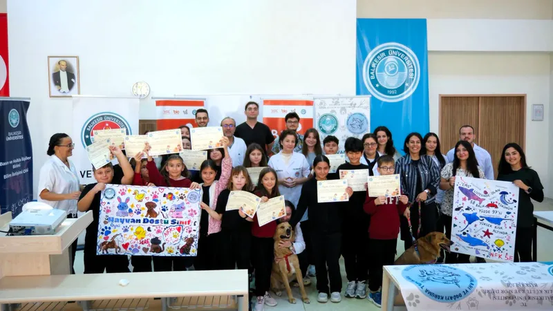 Balıkesir Üniversitesi Veteriner Fakültesi, Dünya Hayvanları Koruma Günü dolayısıyla düzenlenen