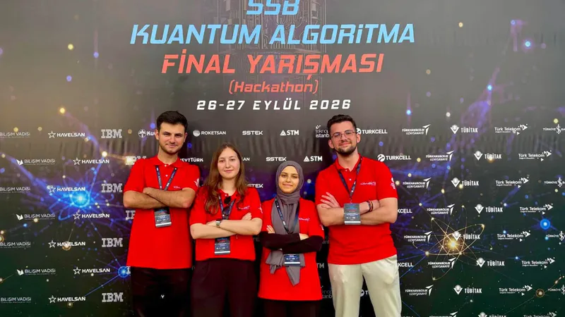 Balıkesir Üniversitesi Quad-State Collapse takımı, Savunma Sanayii Başkanlığı'nın düzenlediği Kuantum